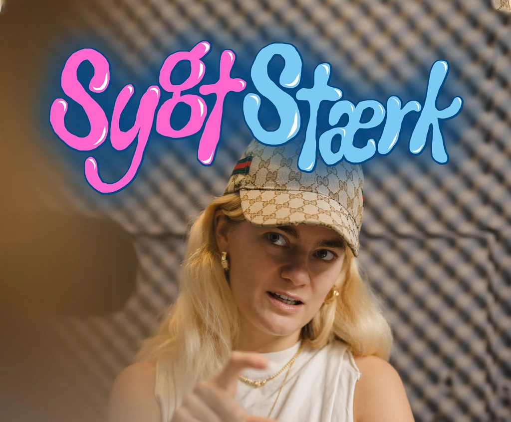 Sofie Riise Nors i podcaststudiet.