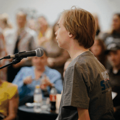 Gif med forskellige billeder fra SygtStærks events. 